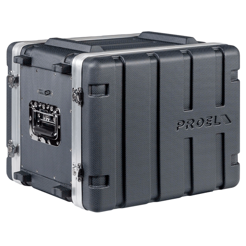PROEL STAGE Custodia a rack 19' - 8 unità - realizzata in 'Polietilene FORCE'. Profondità interna utile: 307 mm