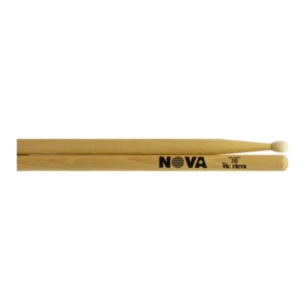 VIC FIRTH Bacchette Serie NOVA, Punta in Nylon. Modello N2BN