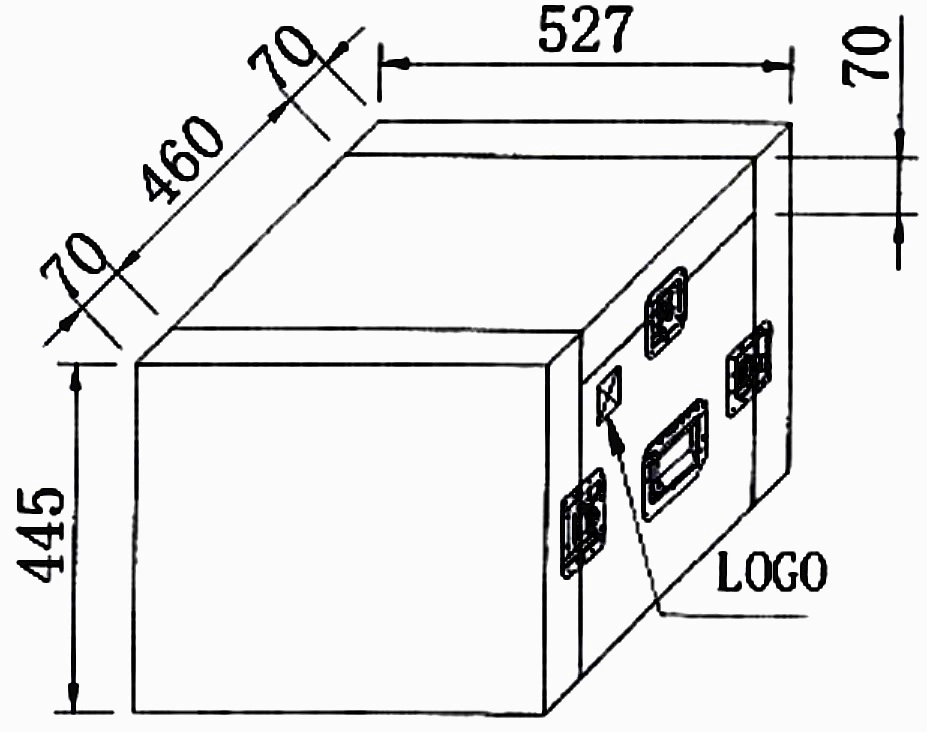 EXTREME YC8U9M FLIGHT CASE LEGNO 10MM COMBO UNITA RACK 8U E MIXER 9U A  SCATTI 3 COPERCHI CON 6 CHIUSURE E 2 MANIGLIE TUTTO INCASSO