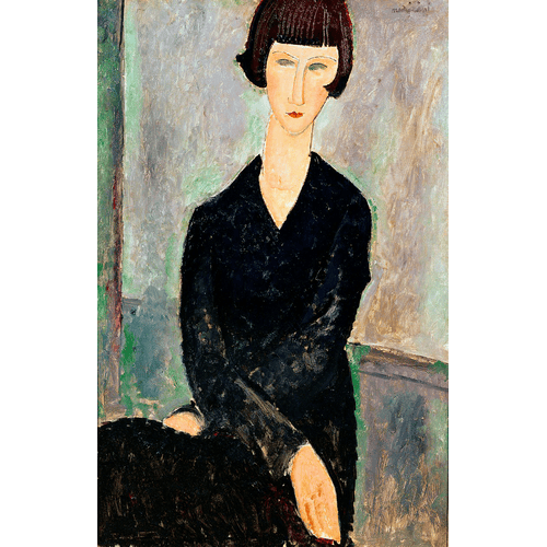 Amedeo Modigliani Donna in abito nero