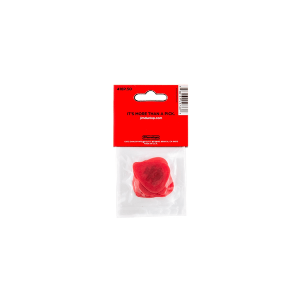 Dunlop 418P Tortex Standard Red .50