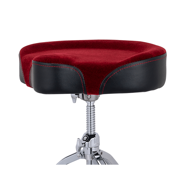 MAPEX IT T865SER SEGGIOLINO A SELLA CON SEDUTA IN TESSUTO ROSSO SERIE 800