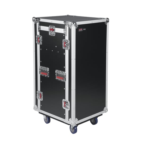 Gator Cases G-TOUR 10X16 PU Flight Case 10U + 16U Rack