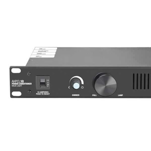 ADAM HALL Ah 19 Parts ahpcl10 Power condizionatore con Rack di illuminazione