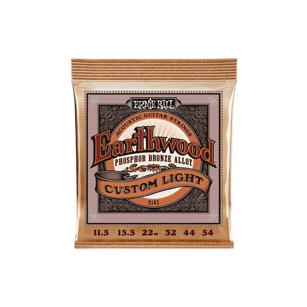 Ernie Ball 2145 Earthwood Custom Light Phosphore Bronze