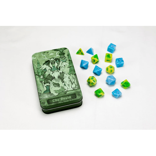 Character Class Classic RPG Dice Set Druid (14)