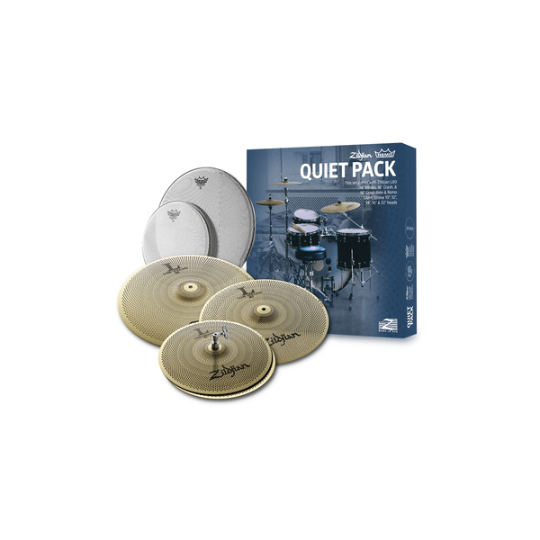 Zildjian LV468RH L80 Low Volume + Remo Silent Heads