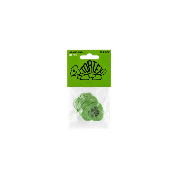 Dunlop 418P Tortex Standard Green .88