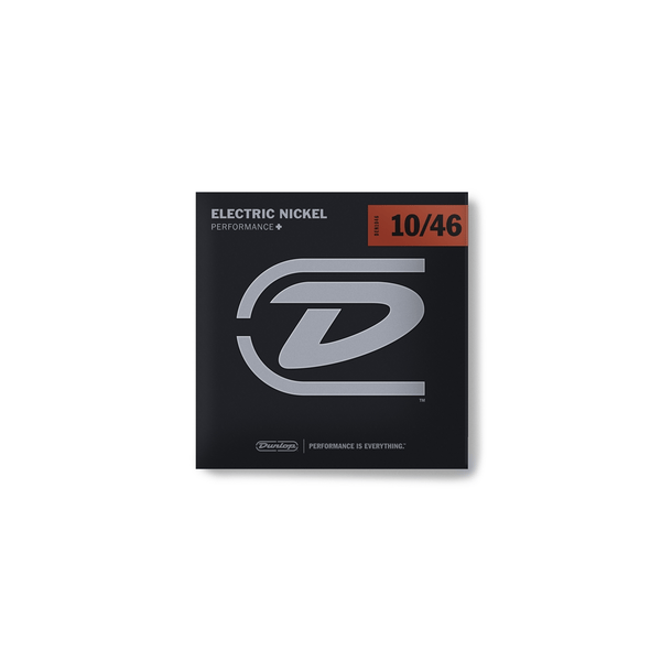 Dunlop DEN1046 Nickel Plated Steel, Medium, Set/6