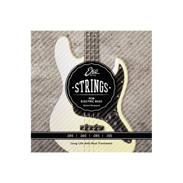 Eko Guitars Corde Basso Elettrico 45-105 Medium Set/4