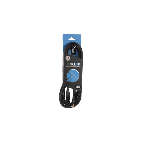 Quik Lok ITST/FJM-10 B XLR Femmina/Jack Mono