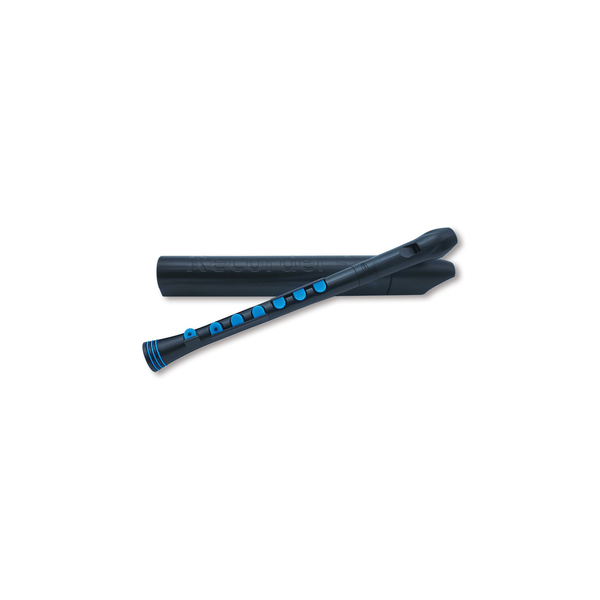 NUVO ITALIA RECORDER+ -DITEGGIATURA TEDESCA (NERO/BLU)