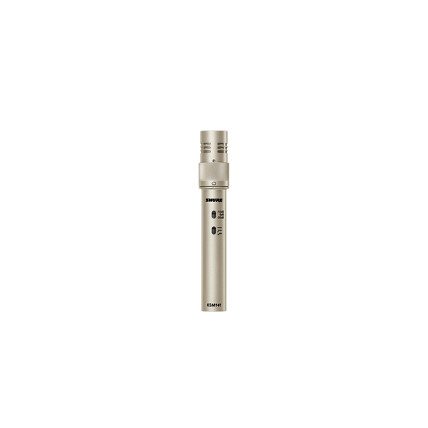 Shure KSM141SLSTEREO Coppia microfoni condensatore, cardiode, omnidirezionale