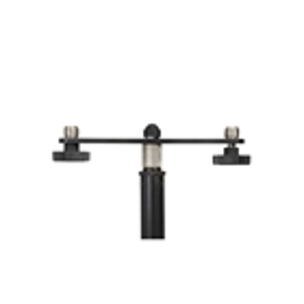 Gator Frameworks GFWMIC1TO2 Supporto barra microfonica 1 a 2