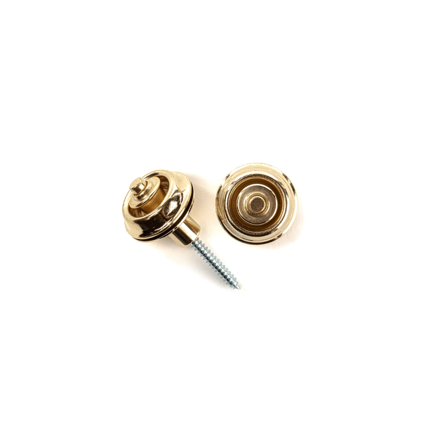 Dunlop SLS1404G Straplok Flush Mount Strap Retainer System, Gold