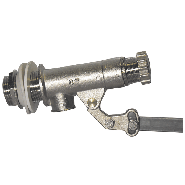 Galleggiante silenzioso in ottone fuso per alte pressioni. Misura 1"1/4