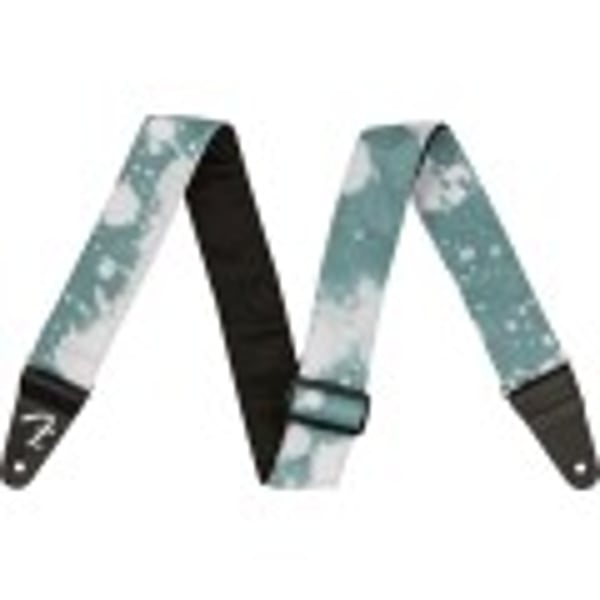 Tracolla Fender Tie Dye Acid Wash Strap, Teal