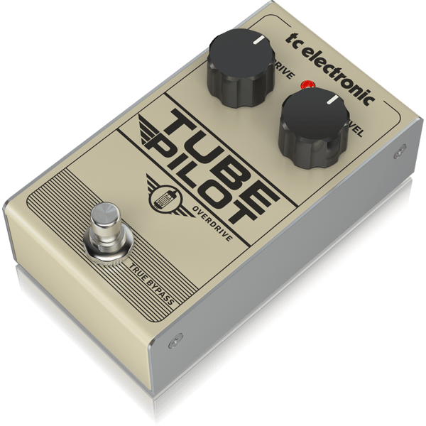 TC ELECTRONIC TUBE PILOT OVERDRIVE EFFETTO OVERDRIVE VALVOLARE A PEDALE PER CHITARRA ELETTRICA