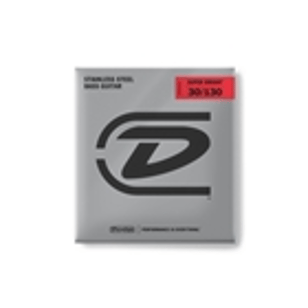 Dunlop DBSBS30130 Super Bright Stainless Steel, Medium Set/6