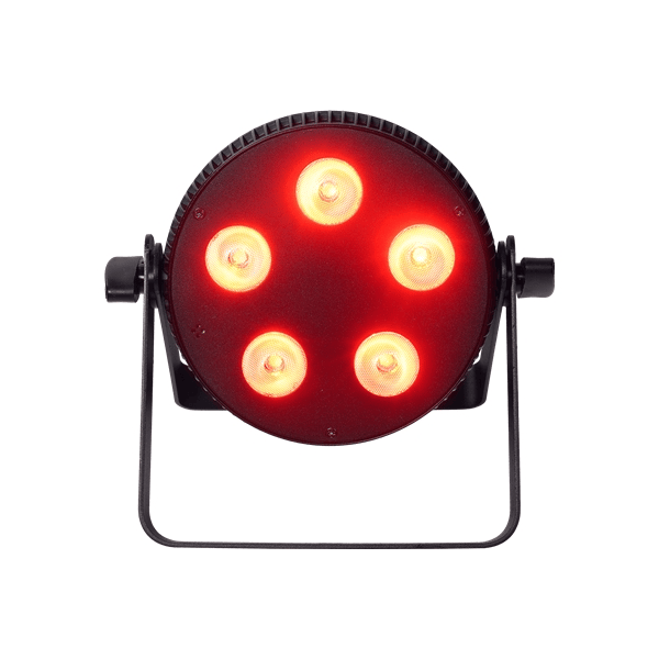 Algam Lighting SLIMPAR-510-HEX Proiettore Par LED 5 x 10W RGBWAU