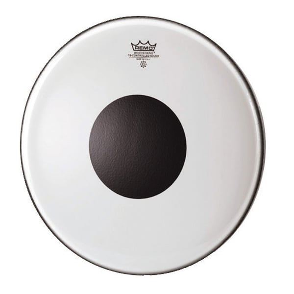 REMO Pelle per Batteria CS Controlled Sound Black Dot 16". Modello CS-0316-10-