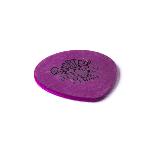 Dunlop 413R Tortex Tear Drop Purple 1.14