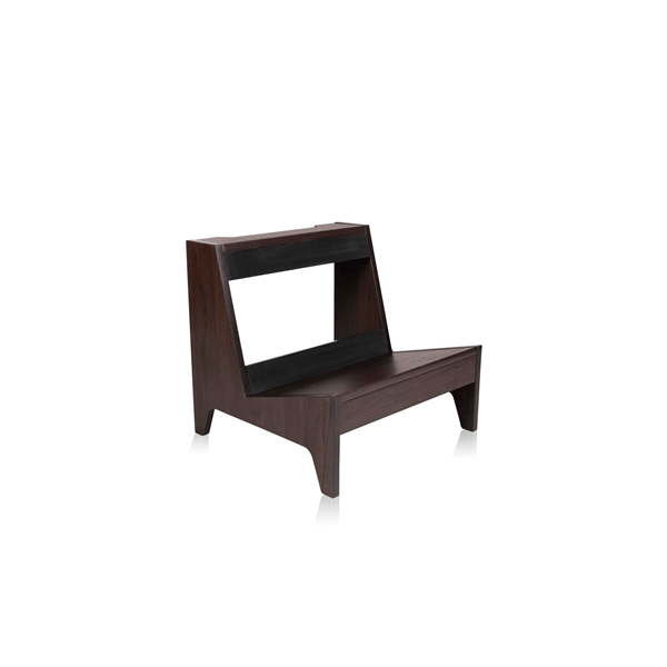Gator Frameworks GFW-ELITEGTRAMPSM-BRN Stand per amplificatore combo Small in finitura Dark Walnut Brown<br>