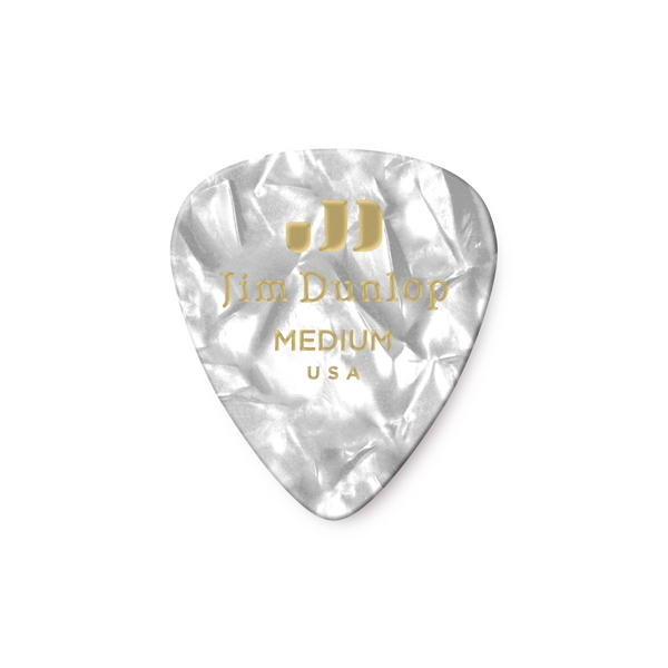 Dunlop 483R#04 White Perloid - Medium