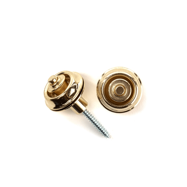 Dunlop SLS1404G Straplok Flush Mount Strap Retainer System, Gold