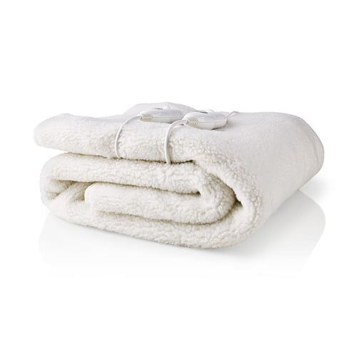 Coperta Elettrica Lana Matrimoniale 160 x 140 cm 3 Impostazioni Di Calore