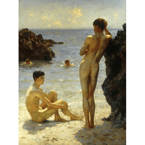 Henry Scott Tuke Amanti del sole, 1923