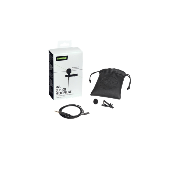 Shure MVL Mic lavalier condensatore omni smartphone/tablet