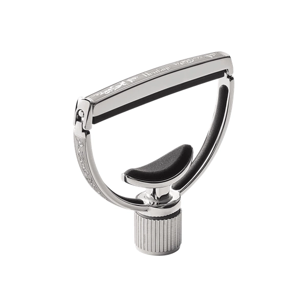 G7TH Heritage Style 3 Wide Silver Capo