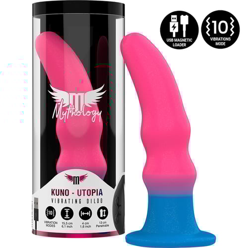 MYTHOLOGY FANTASY DILDO MYTHOLOGY - KUNO UTOPIA DILDO M - VIBRATORE COMPATIBILE CON TECNOLOGIA WIRELESS WATCHME