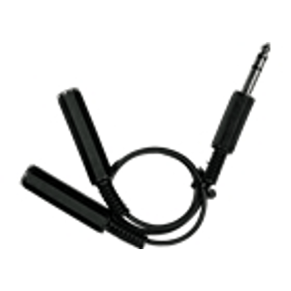 Yellow Cable B2FST Cavo Y Stereo 2x TS (Mono) Femmina/1x Jack TRS (Stereo)