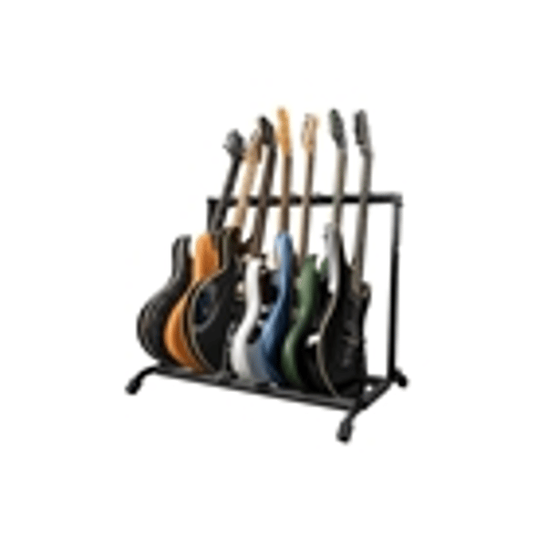 Gator Frameworks RI-GTR-RACK7 Supporto pieghevole per 7 chitarre<br>
