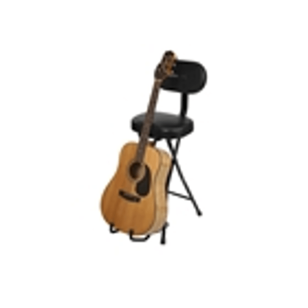 Gator Frameworks GFW-GTR-SEAT Sgabello con stand per chitarra<br>