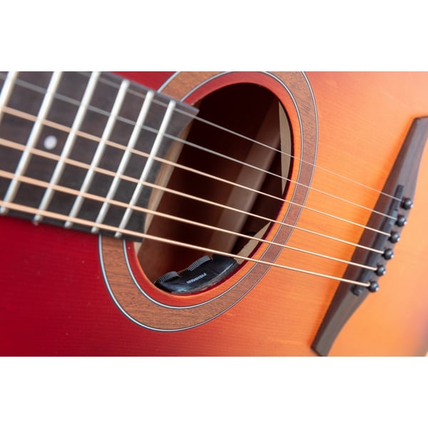 SOUNDSATION Chitarra acustica dreadnought amplificata con armrest in mogano. Modello EDGE ST DNCE-BSB