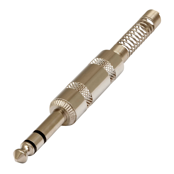 PROEL STAGE Connettore professionale jack stereo 6,3 mm  1/4. Colore: Argento.