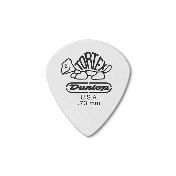 Dunlop 478R.73 Tortex White Jazz III, .73mm