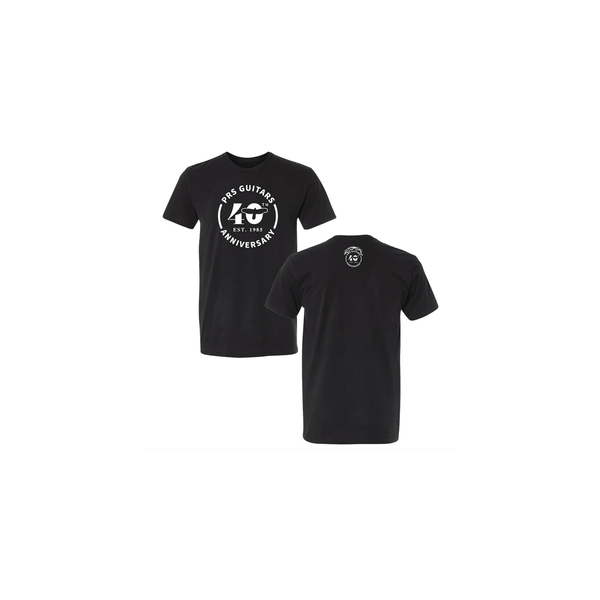 PRS 40th Anniversary Tee Black L