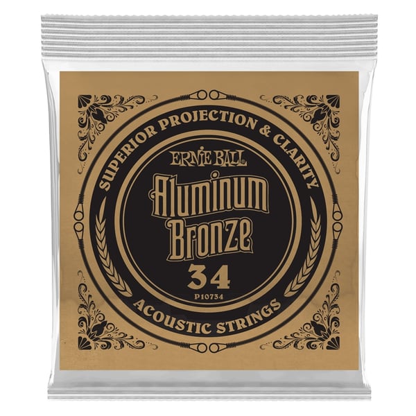 Ernie Ball 0734 Aluminum Bronze .034