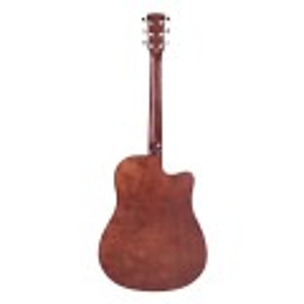 SOUNDSATION Chitarra acustica mancina Dreadnought cutaway in finitura open pore satinata con preamp. Modello GRAND TETON-DNCE-NT-LH