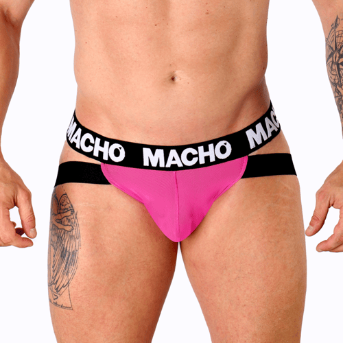 MACHO UNDERWEAR MACHO - MX28FR JOCK ROSA NEON L