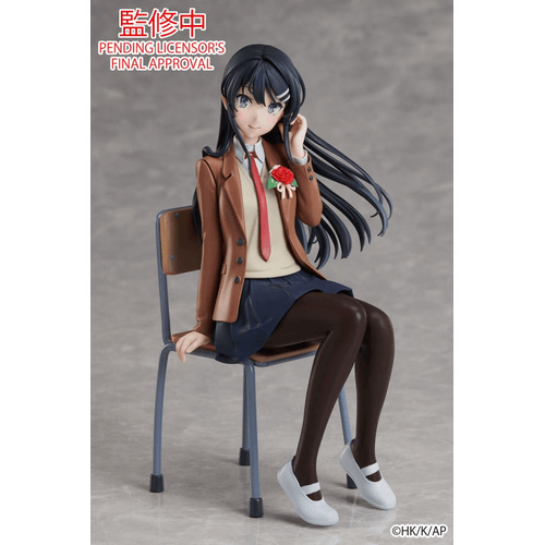 Rascal Does Not Dream of a Knapsack Kid Statue Mai Sakurajima Graduation Ver. 15 cm