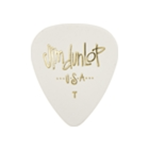Dunlop 483P#01 White Classic - Thin