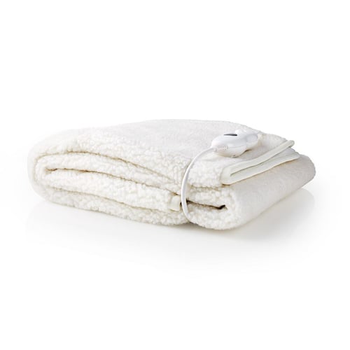 Coperta Elettrica Lana Singola 150 x 80 cm 3 Impostazioni Di Calore