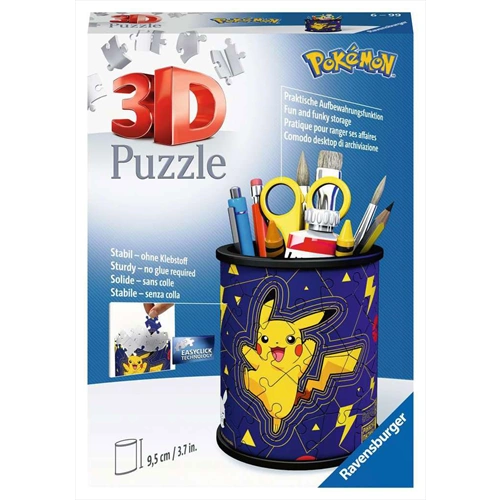 Pokémon puzzle 3D Pot à crayons (54 pièces)