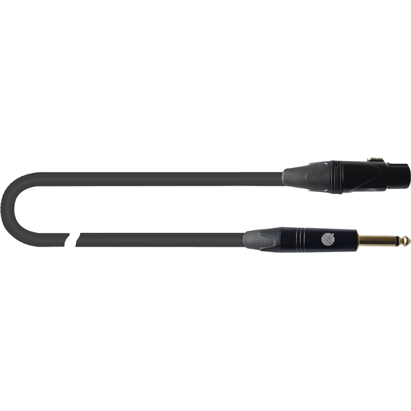 Quik Lok ITST/FJM-10 B XLR Femmina/Jack Mono