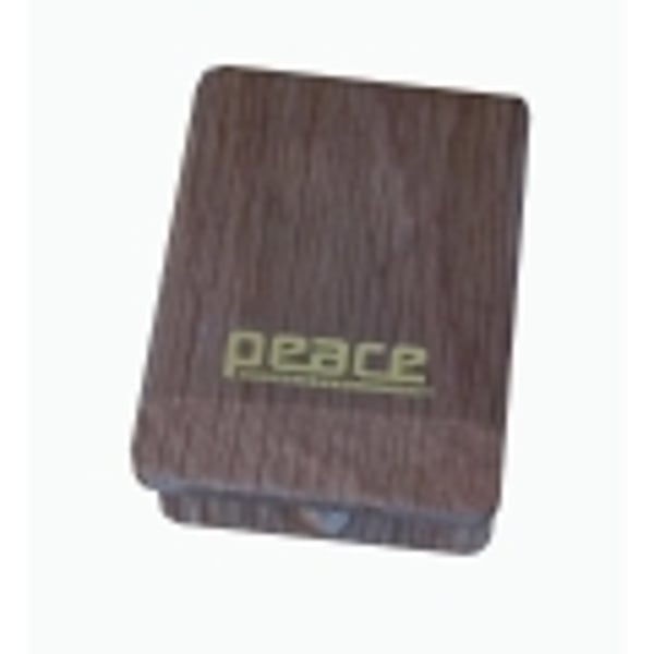 PEACE Nacchera per cajon con adesivo